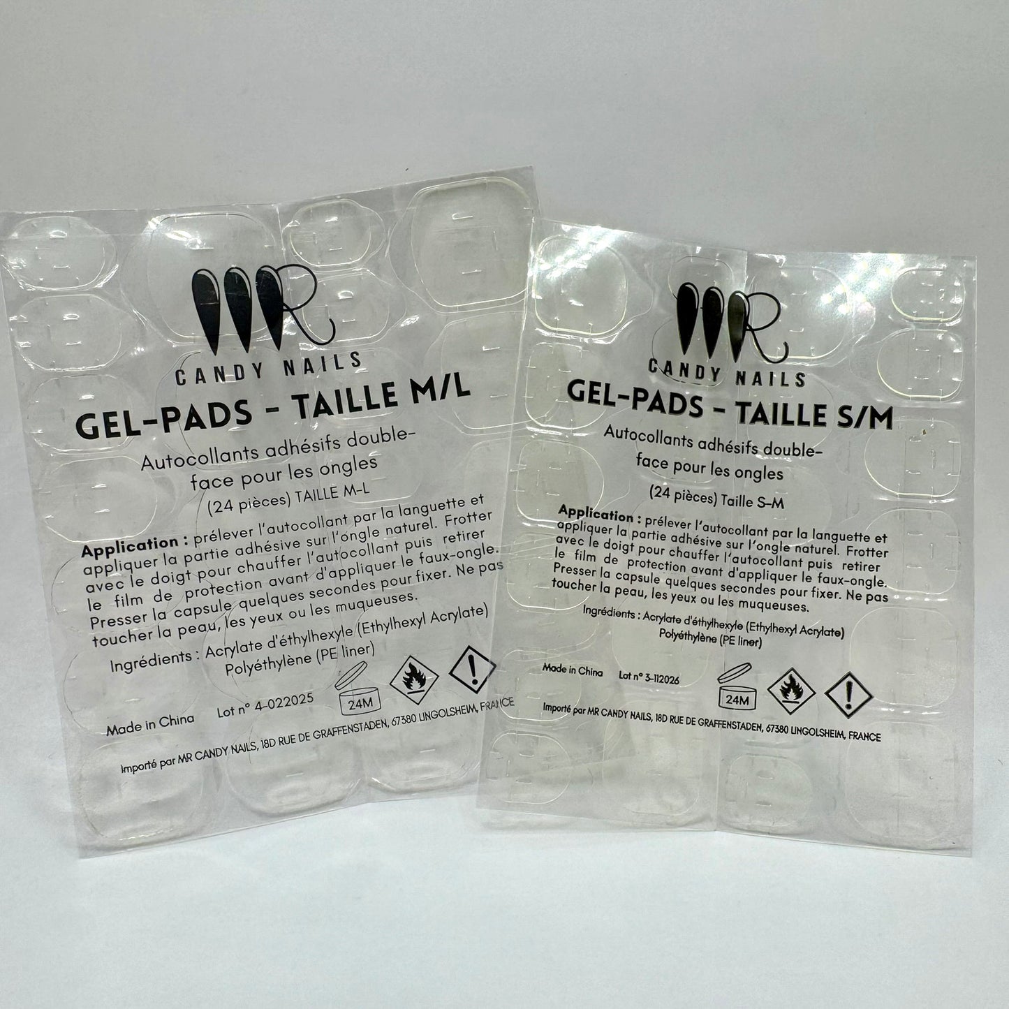 Gel Pads Autocollants