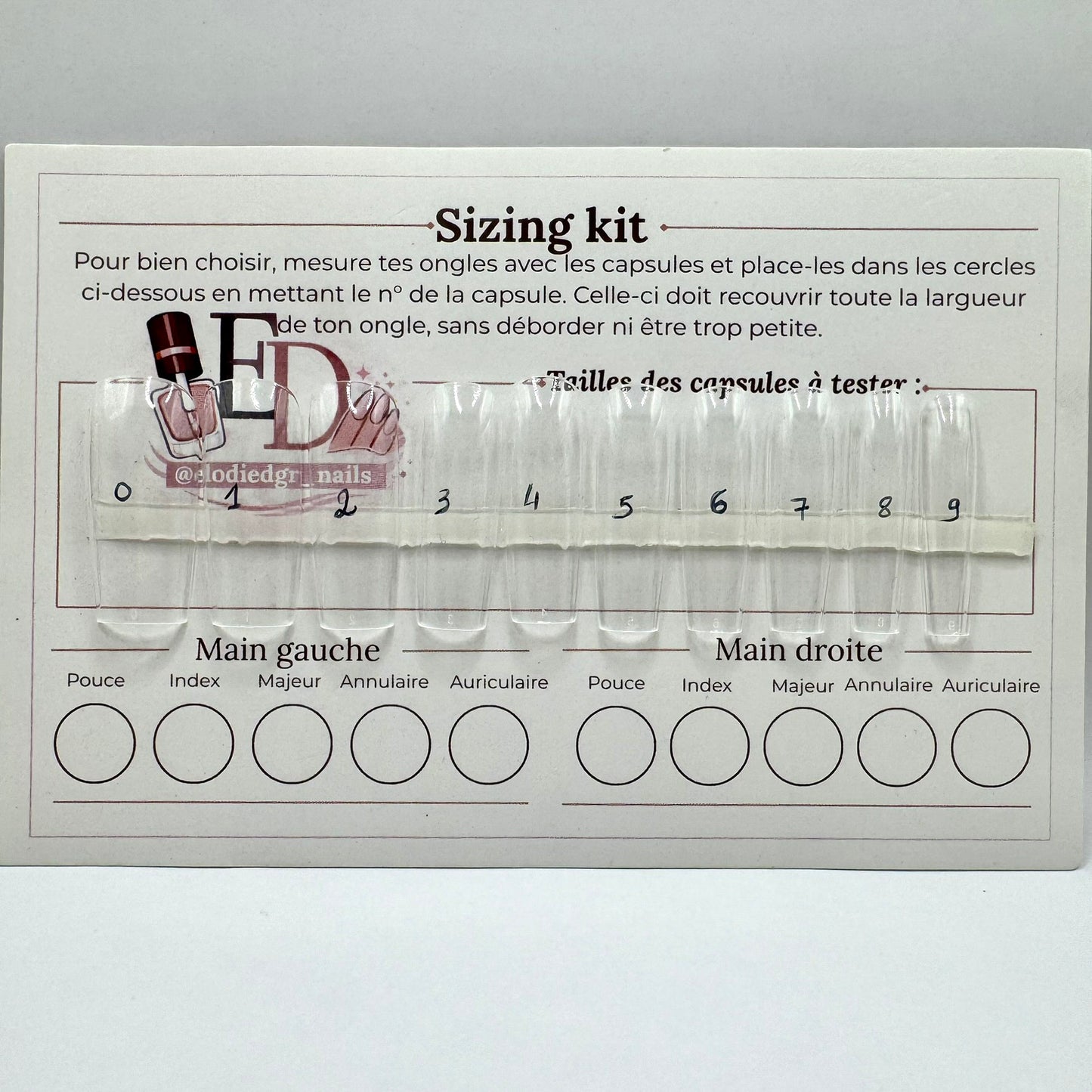 Sizing Kit - Trouve ta taille parfaite